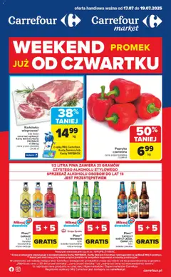 Pogląd oferty "Carrefour Gazetka - Weekend promek już od czwartku" - ważna od 17.07.2025