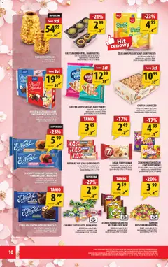 Pogląd oferty "Arhelan gazetka" - ważna od 08.04.2026 | Strona: 10 | Produkty: Galaretka, Mieszanka krakowska, Czekolada gorzka, Żelki