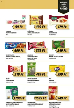 CBA Príma akciós ujság - amely érvényes a következő dátumtól: 10.07.2025 | Oldal: 7 | Termékek: Dolce Gusto, Nescafé, Napraforgómag, Meggy