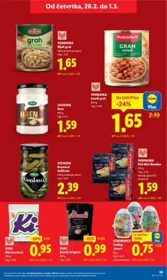 ZVIJEZDA Hren, 260 g - Pregled kataloga iz trgovine Lidl, vrijedi od 23.02.2026 | Stranica: 59