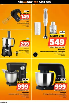 Power erbjudanden - Förhandsvisning av reklamblad från butik Power aktuell från 09.03.2026 | Sida: 40 | Produkter: Visp, Elvisp, Blender, PC