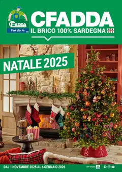 Anteprima del volantino CFadda Natale catalogo valido a partire dal 01.11.2025