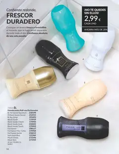 Vista previa Desodorante, Roll-on deodorant válido desde el 01.02.2026 | Página: 100 | Productos: Desodorante, Té