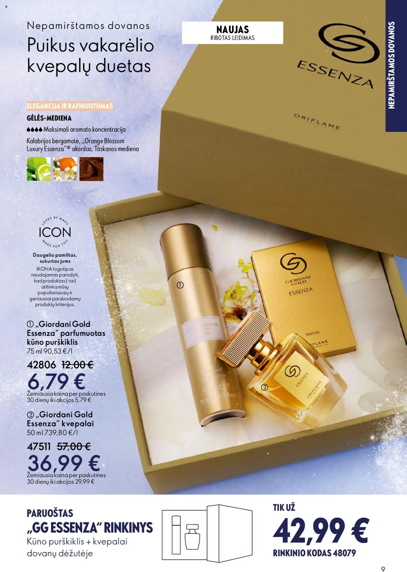 Oriflame akcijos nuo 10.12.2025 | Puslapis: 9 | Prekių: Kvepalai