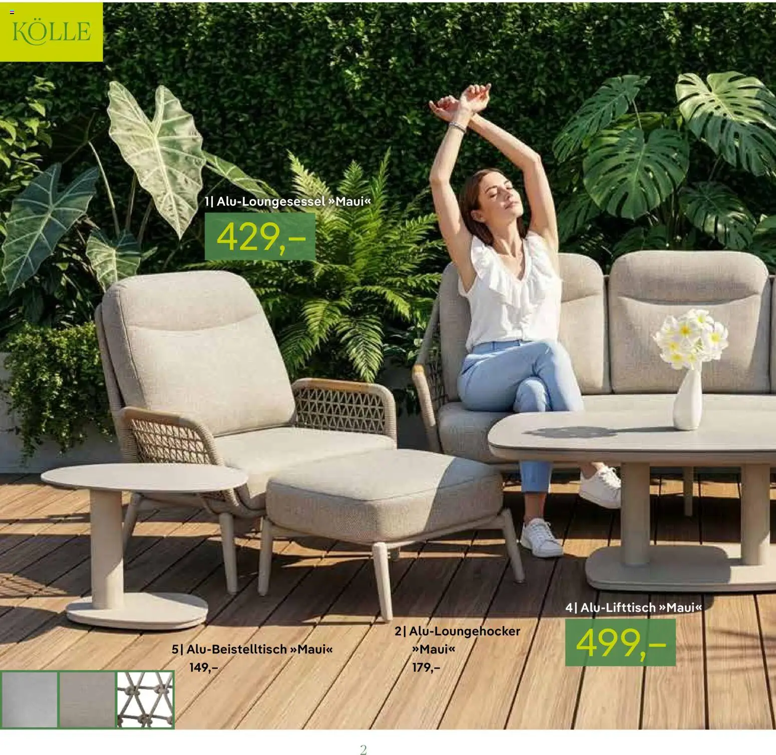Pflanzen-Kölle GARTENMÖBEL 2026 – gültig ab 07.03.2026 | Seite: 2