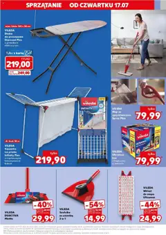 Kaufland gazetka - Mega okazje od 17.07.2025 | Strona: 5 | Produkty: Karta, Suszarka na pranie, Suszarka, Deska do prasowania