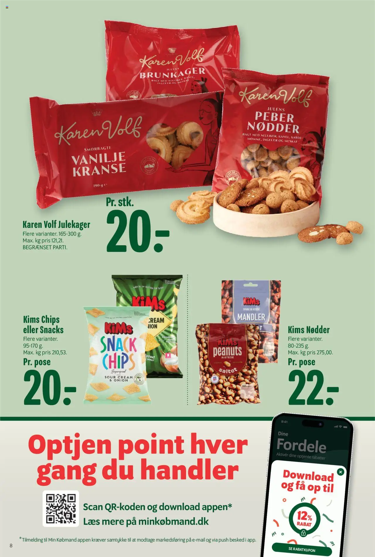 Min Købmand tilbudsavis – gyldig fra 17.10.2025 | Side: 9 | Produkter: Ingefær, Chips, Peanuts, Vanilje