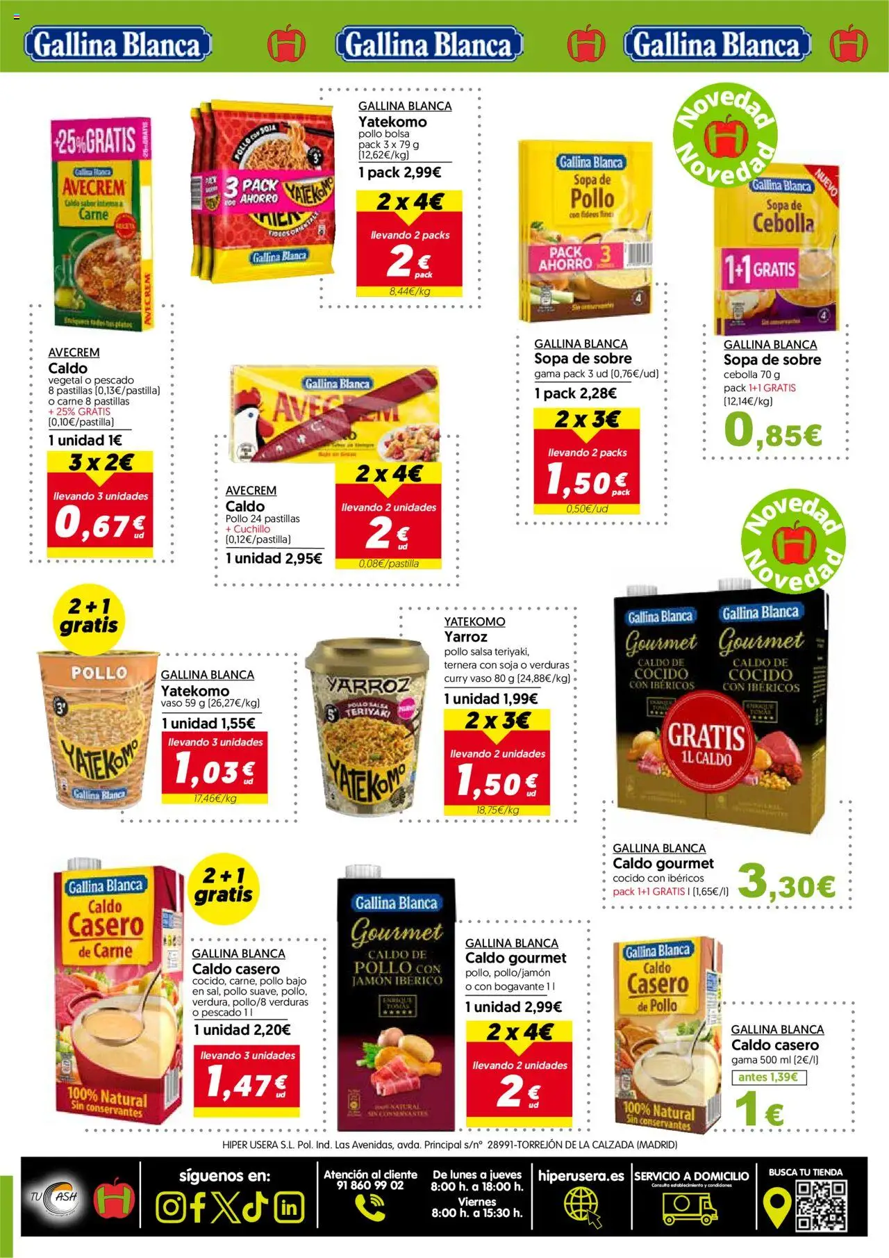 Hiper Usera folleto │ válido desde el 17.09.2025 | Página: 6 | Productos: Jamón ibérico, Jamón, Pescado, Παγωμένο τσάι