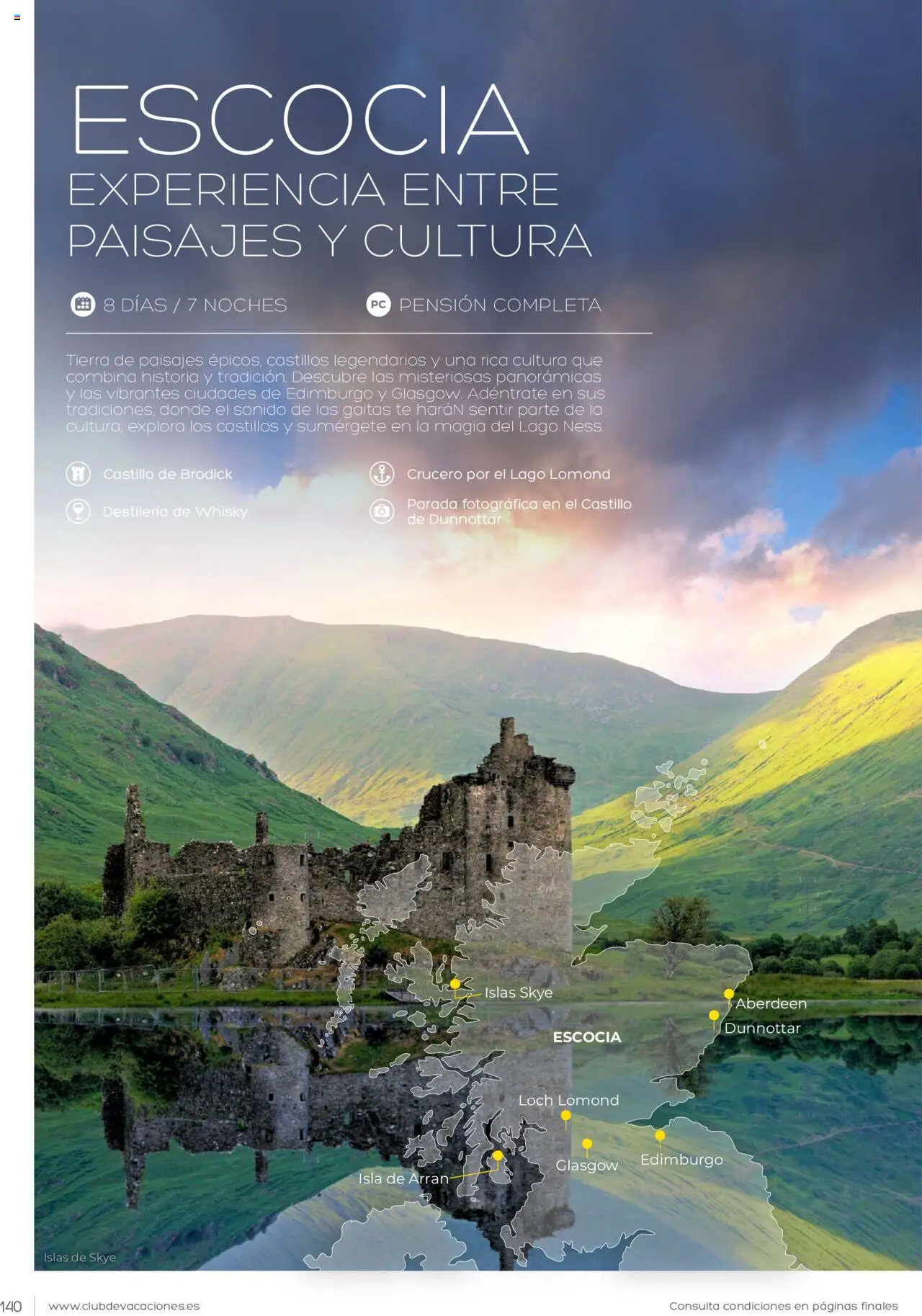 Viajes El Corte Inglés Club de Vacaciones │ válido desde el 01.01.2025 | Página: 140 | Productos: Té, Whisky