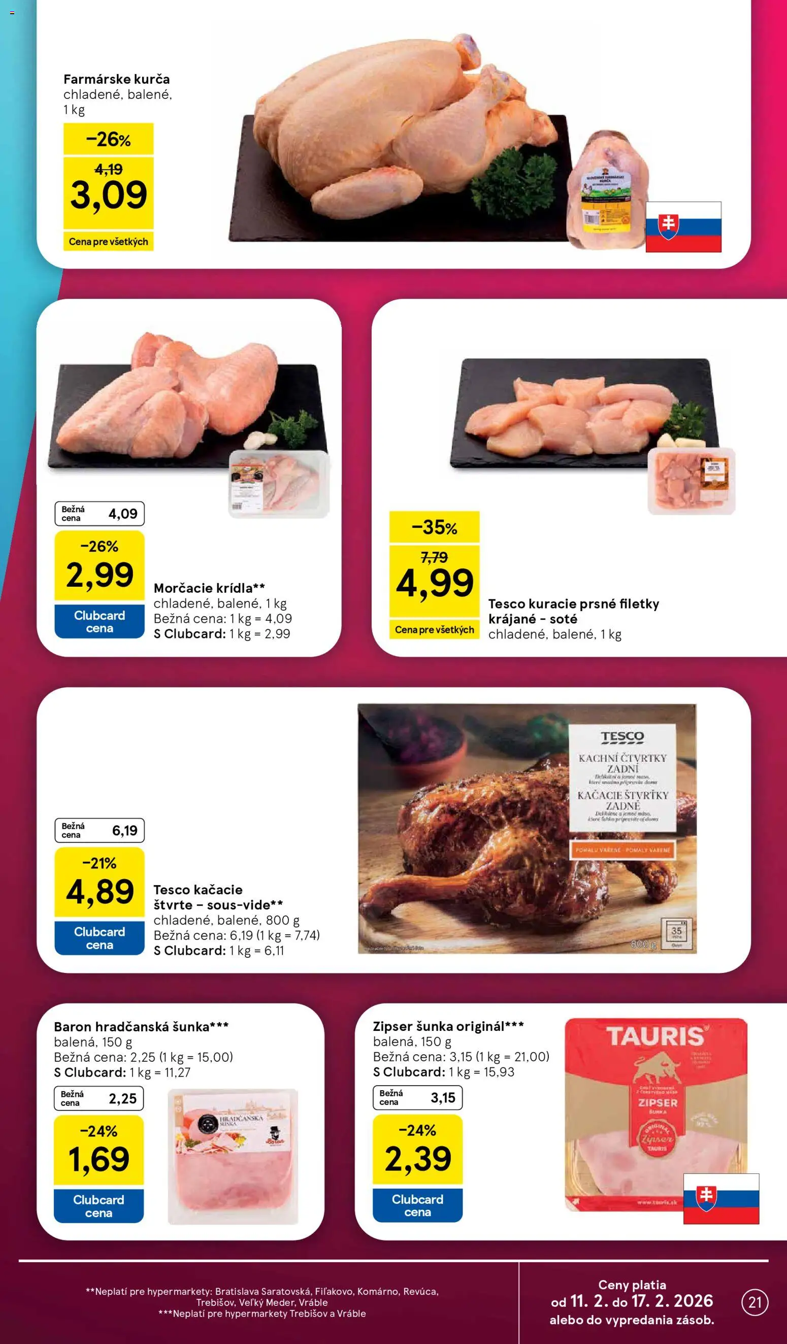 Nové Tesco akcie – leták je platný od 11.02.2026 | Strana: 21