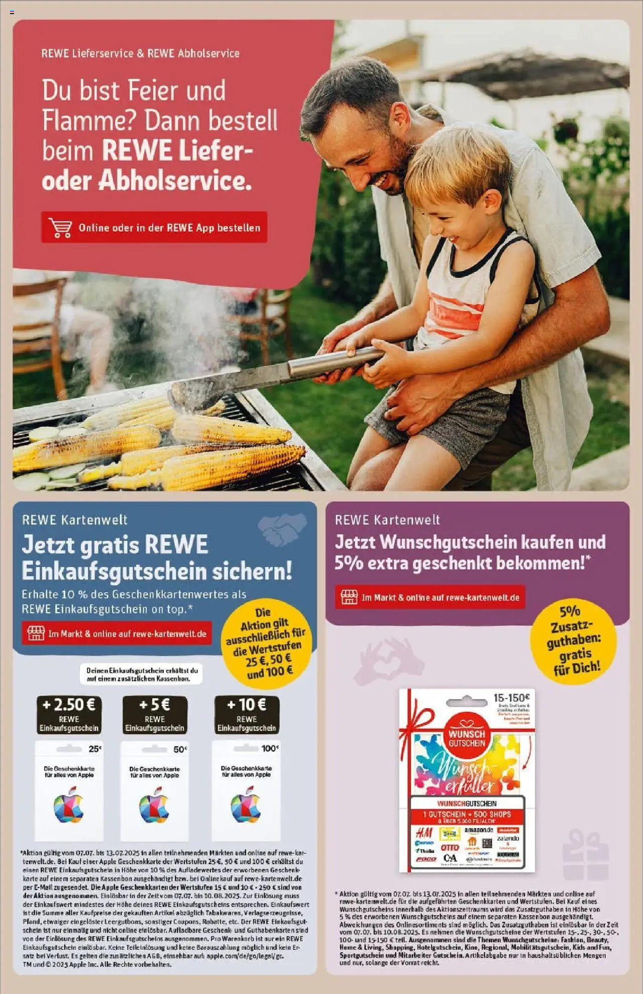 Rewe prospekt Hamburg/Tonndorf	 - gültig ab dem 06.07.2025 | Seite: 33 | Produkte: Top, Apple