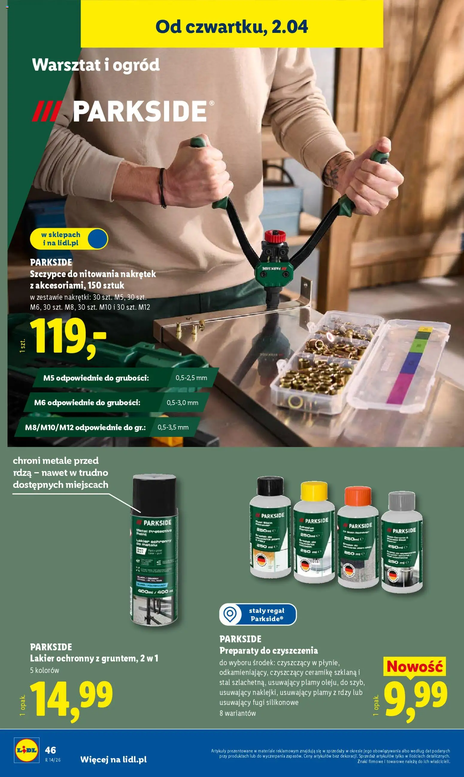 Lidl Katalog od 30.03.2026 | Strona: 56 | Produkty: Regał