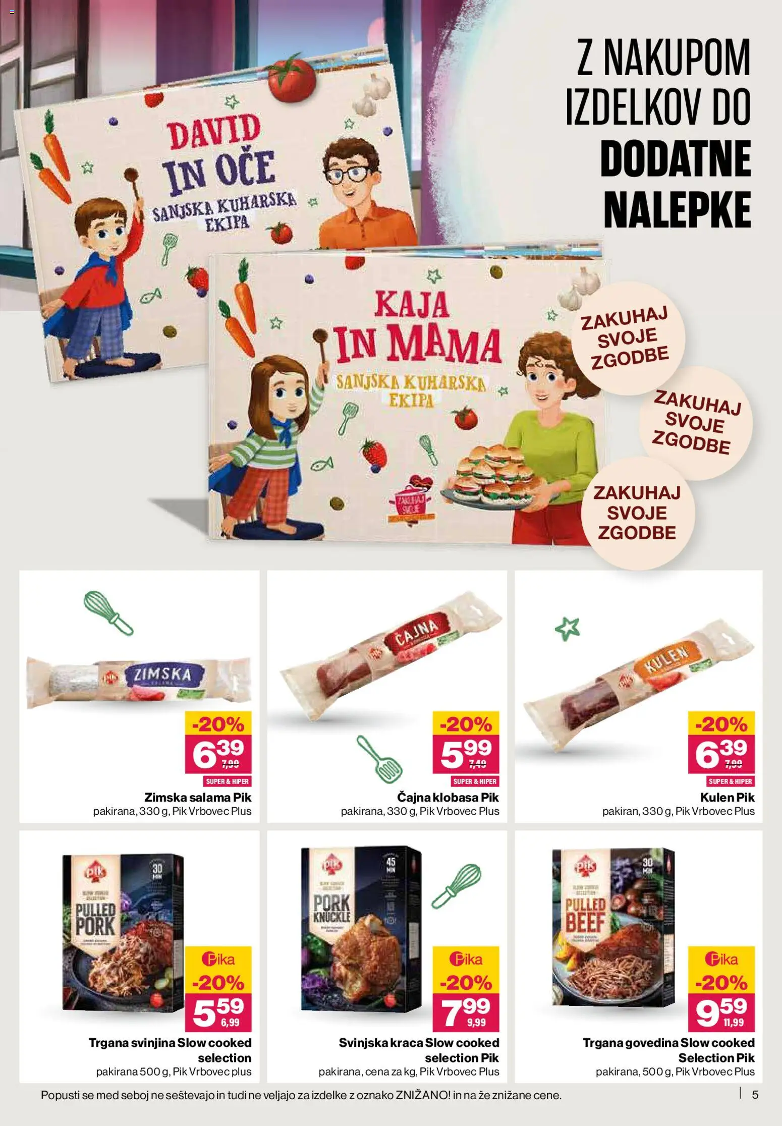 Novi Mercator katalog ponudbe – veljaven od 23.10.2025 | Stran: 5 | Izdelki: Salama