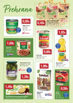 Katalog NTL - Pregled kataloga iz trgovine NTL, vrijedi od 18.02.2026 | Stranica: 8 | Proizvodi: Kukuruz, Rajčica, Kiseli krastavci, Jabuka