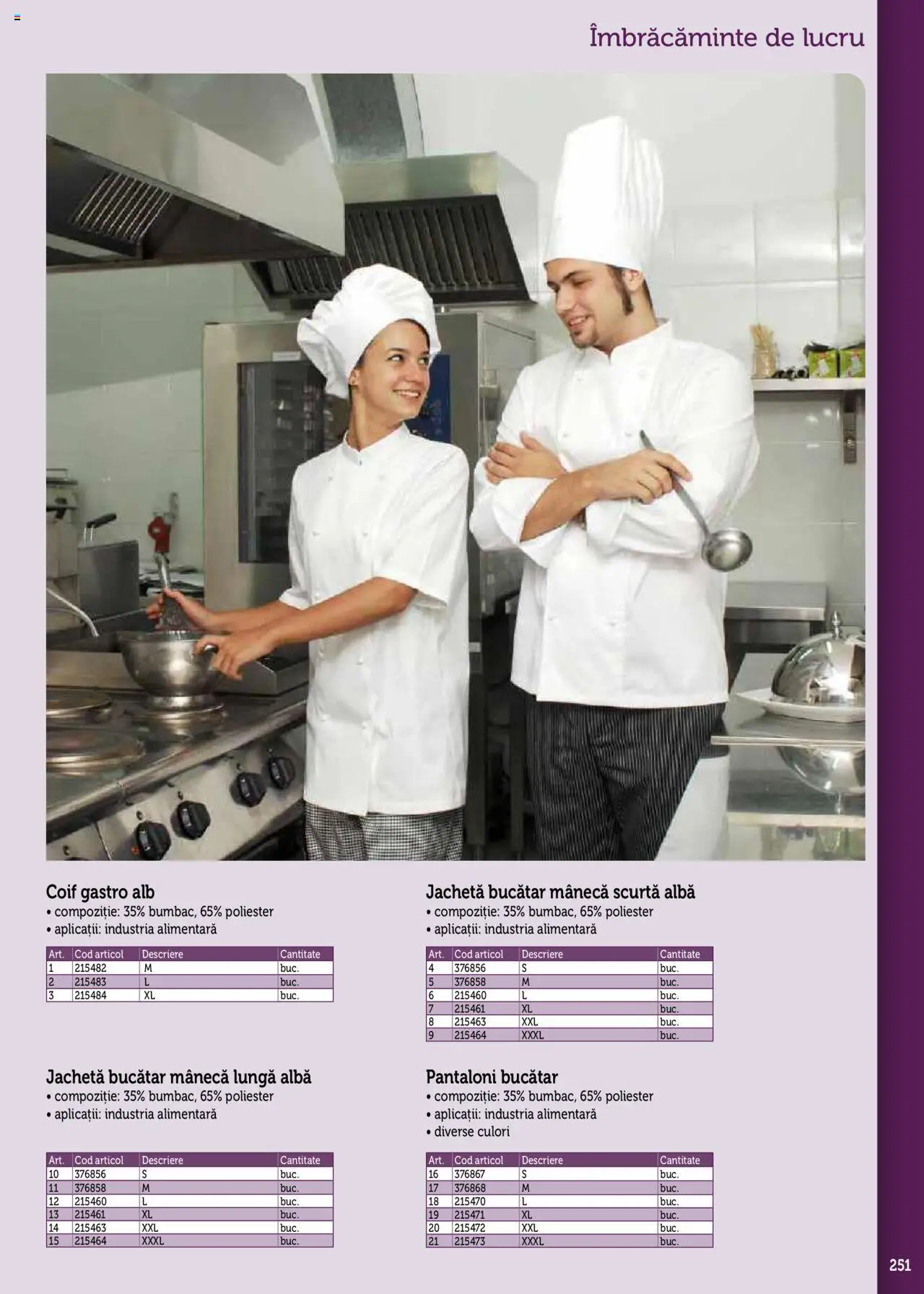 Noul catalog Metro – valabil de la 17.09.2025 | Pagină: 251 | Produse: Jachetă, Pantaloni