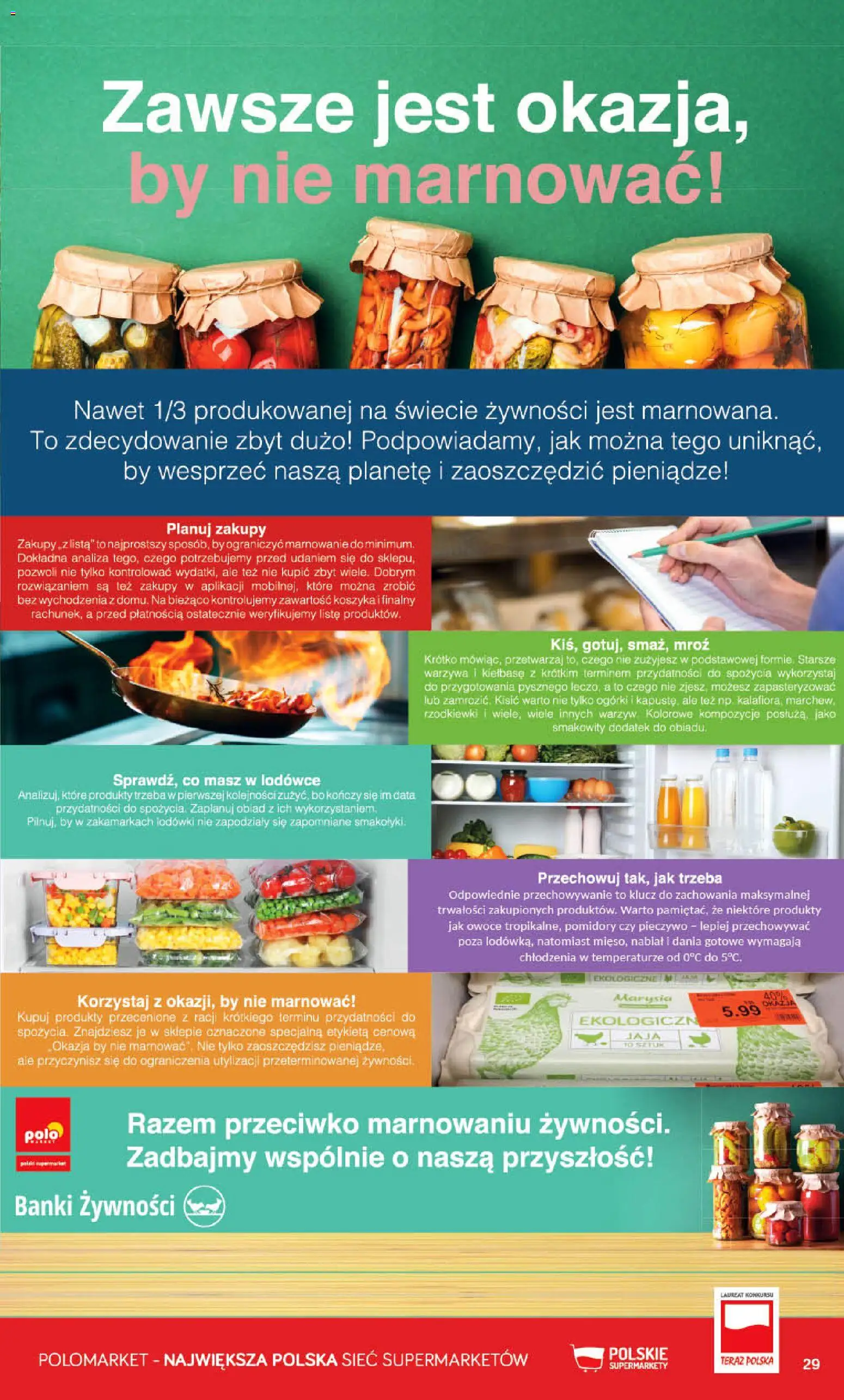 POLOmarket Gazetka od 12.11.2025 | Strona: 29 | Produkty: Warzywa, Owoce, Jaja, Dania gotowe