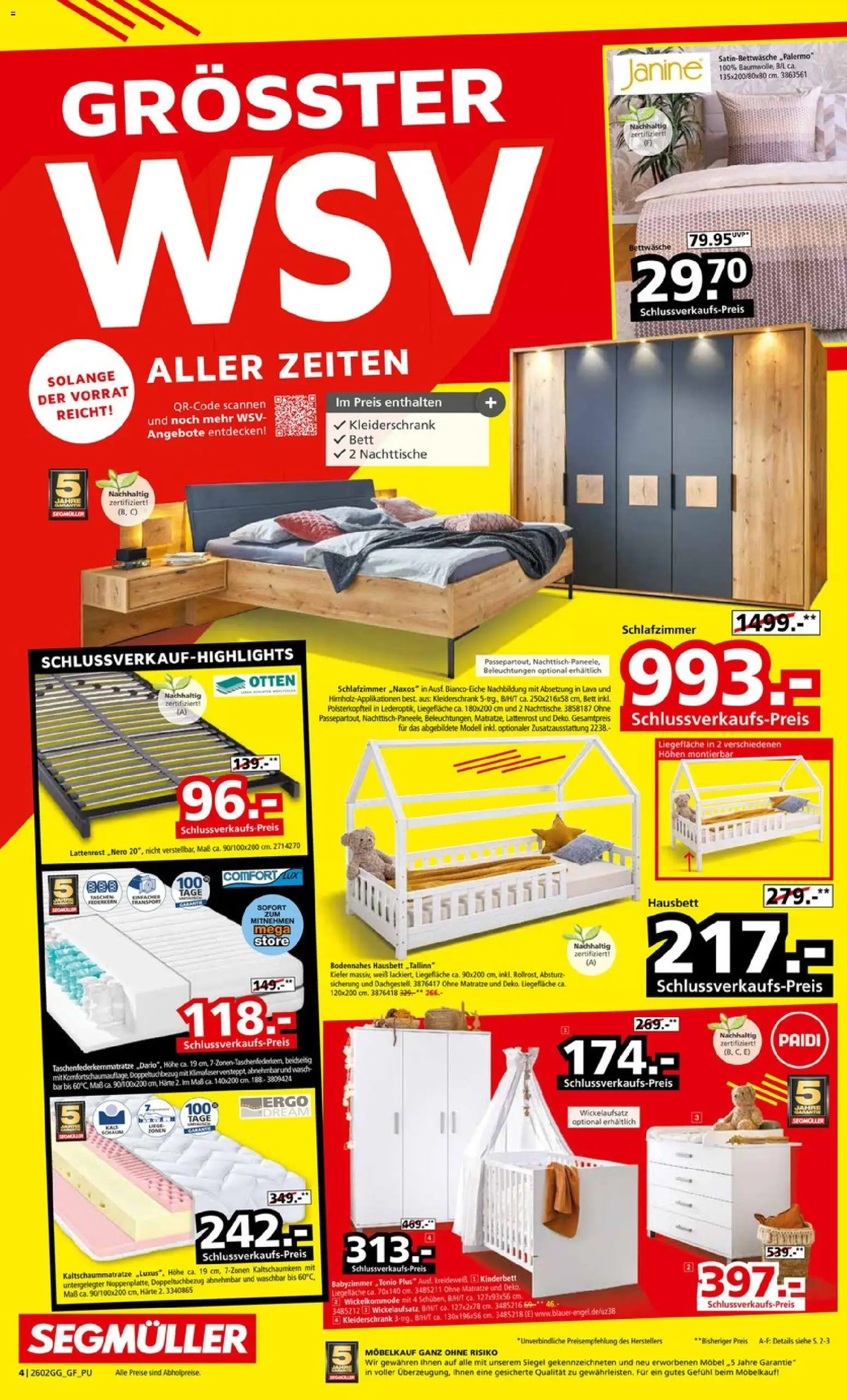 Segmüller Grösster WSV – gültig ab 06.02.2026 | Seite: 4