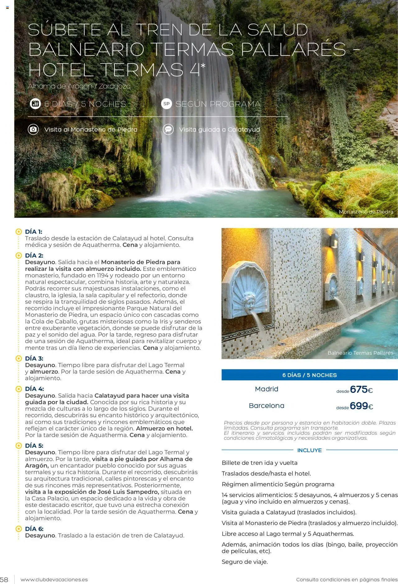 Viajes El Corte Inglés Club de Vacaciones │ válido desde el 01.01.2025 | Página: 58 | Productos: Vino