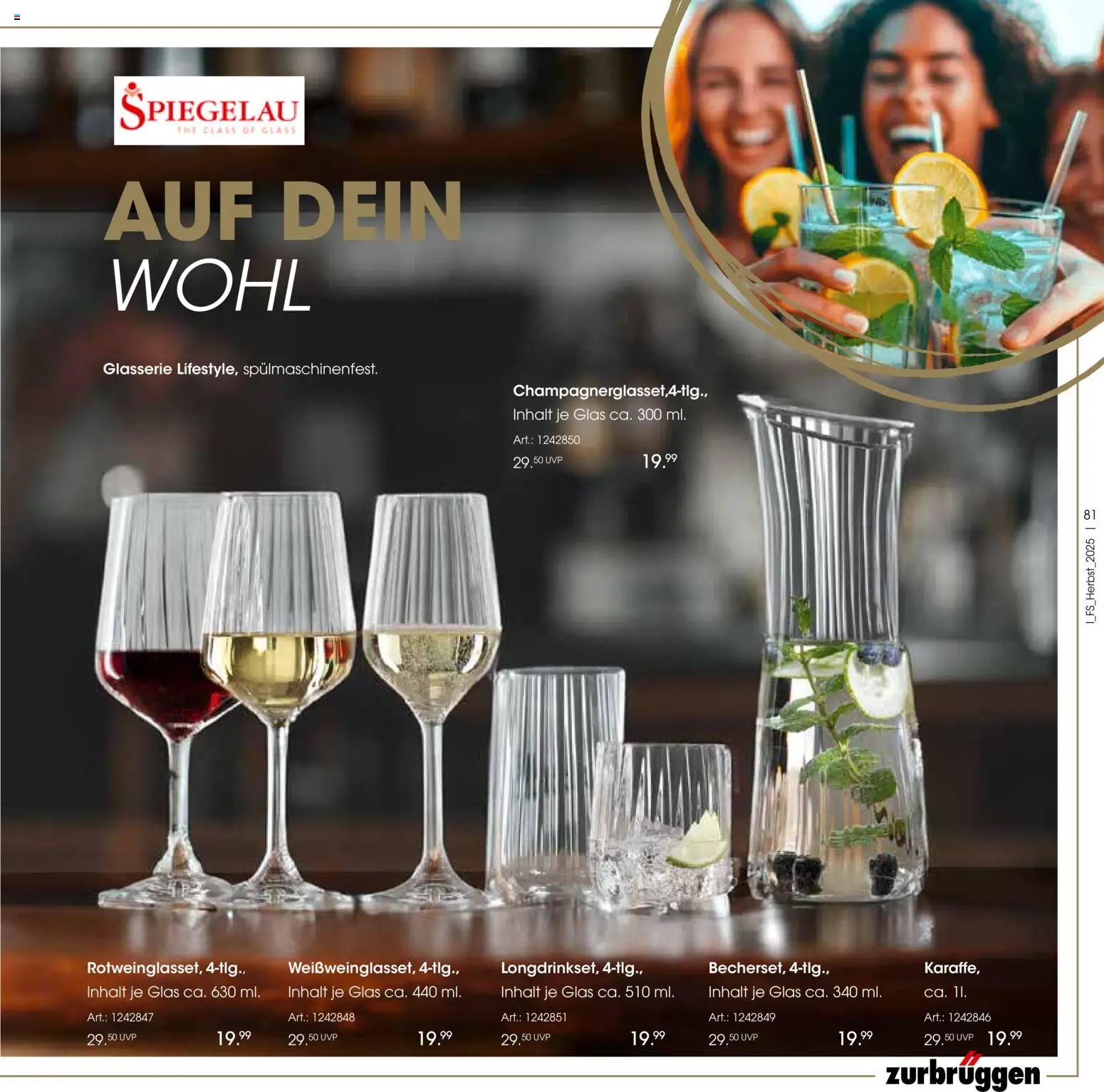 Zurbrüggen Trend-Journal Herbst – gültig ab 21.10.2025 | Seite: 81