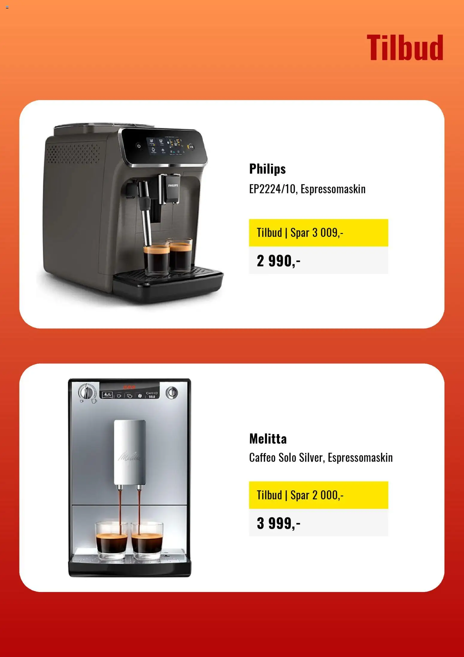 {H1} | Side: 2 | Produkter: Espressomaskin