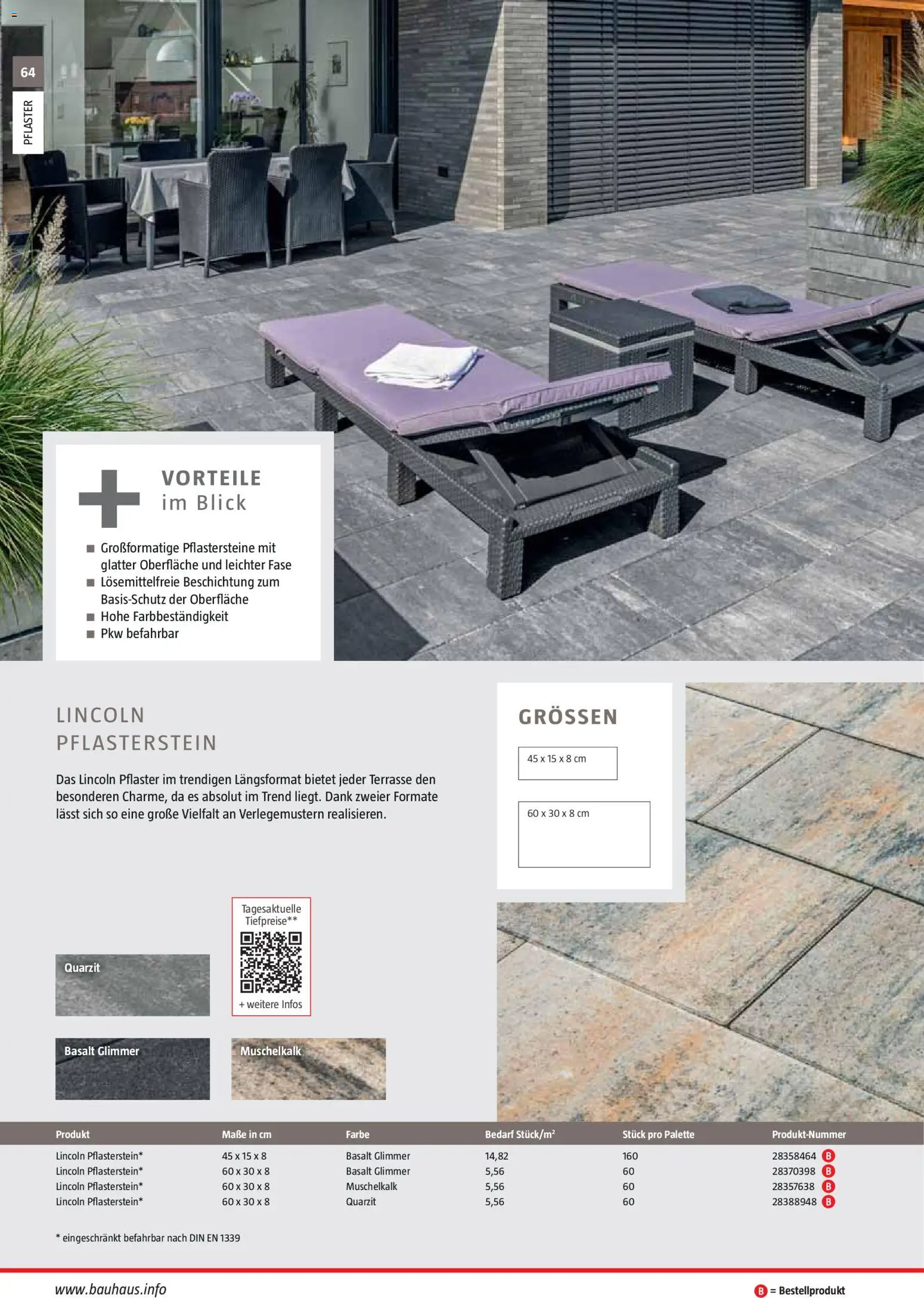 Bauhaus Gartenbaumaterialien gültig ab 01.04.2026 | Seite: 64