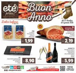 Anteprima del volantino Eté Prime catalogo valido a partire dal 27.12.2025