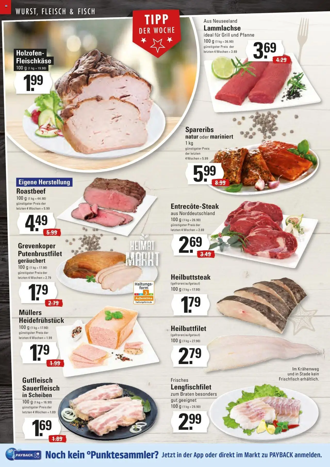 Edeka prospekt Hamburg	 - gültig ab dem 27.07.2025 | Seite: 4 | Produkte: Grill, Roastbeef, Fisch, Fleisch