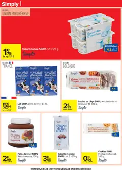 Carrefour - Prévisualisation de Carrefour catalogue halloween valide à partir de 21.10.2025 | Page: 46 | Produits: Cookies, Pâte à tartiner, Lait, Gaufres