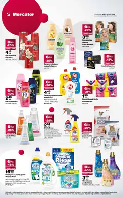 Mercator katalog akcije – veljaven od 07.03.2026 | Stran: 3 | Izdelki: Vložki, Balzam za lase, Mehcalec za perilo, Barva