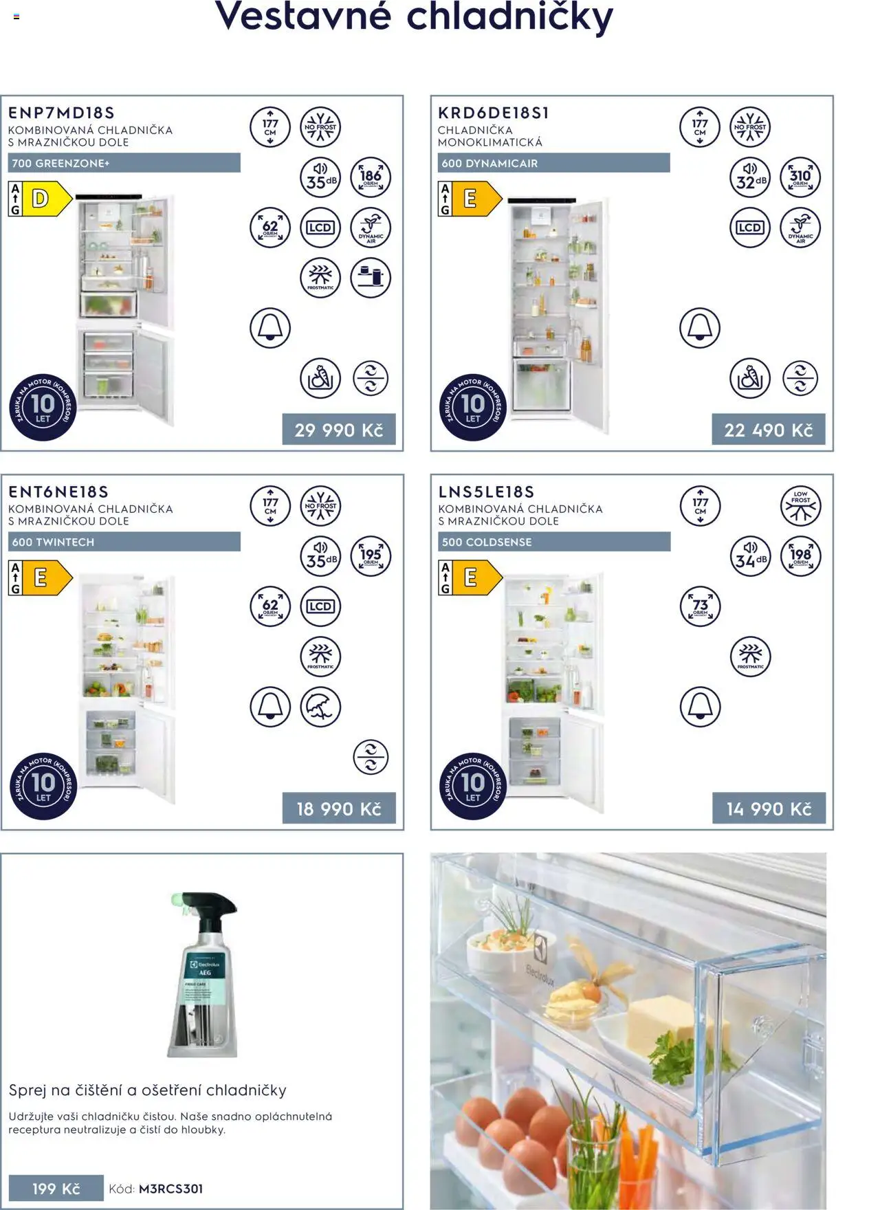 Möbelix leták - Electrolux od 01.04.2025 | Strana: 18 | Produkty: Chladnička, Rošt