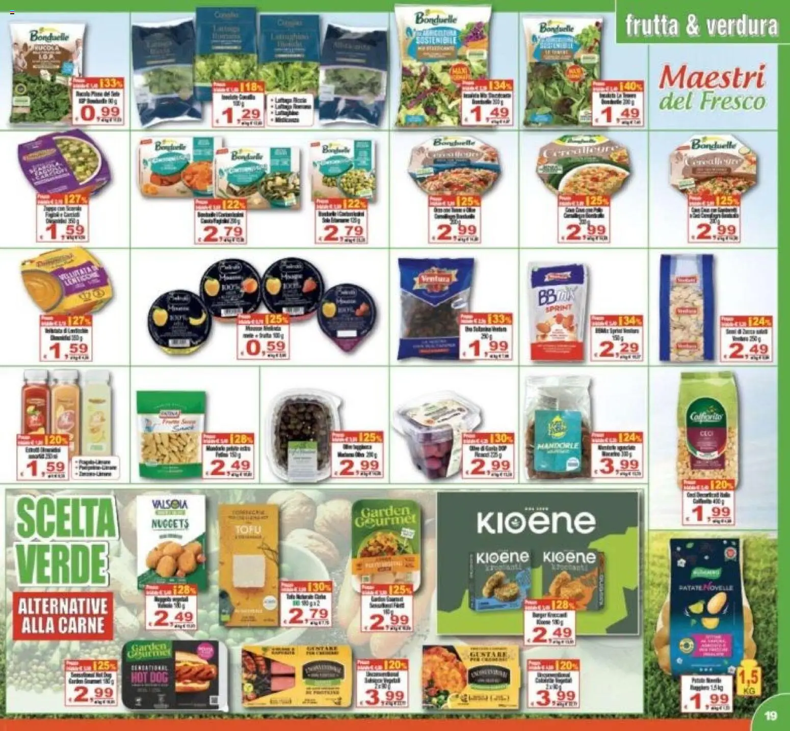 Volantino CTS del 07.04.2026 | Pagina: 19 | Prodotti: Nuggets, Frutta, Tofu