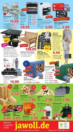 Jawoll Prospekt ab 15.12.2025 gültig | Seite: 16 | Produkte: Grill, Kamin, Batterie, Unterwäsche