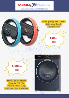 Ofertele Media Galaxy valabile de la 09.04.2026 | Pagină: 4 | Produse: Mașină De Spălat