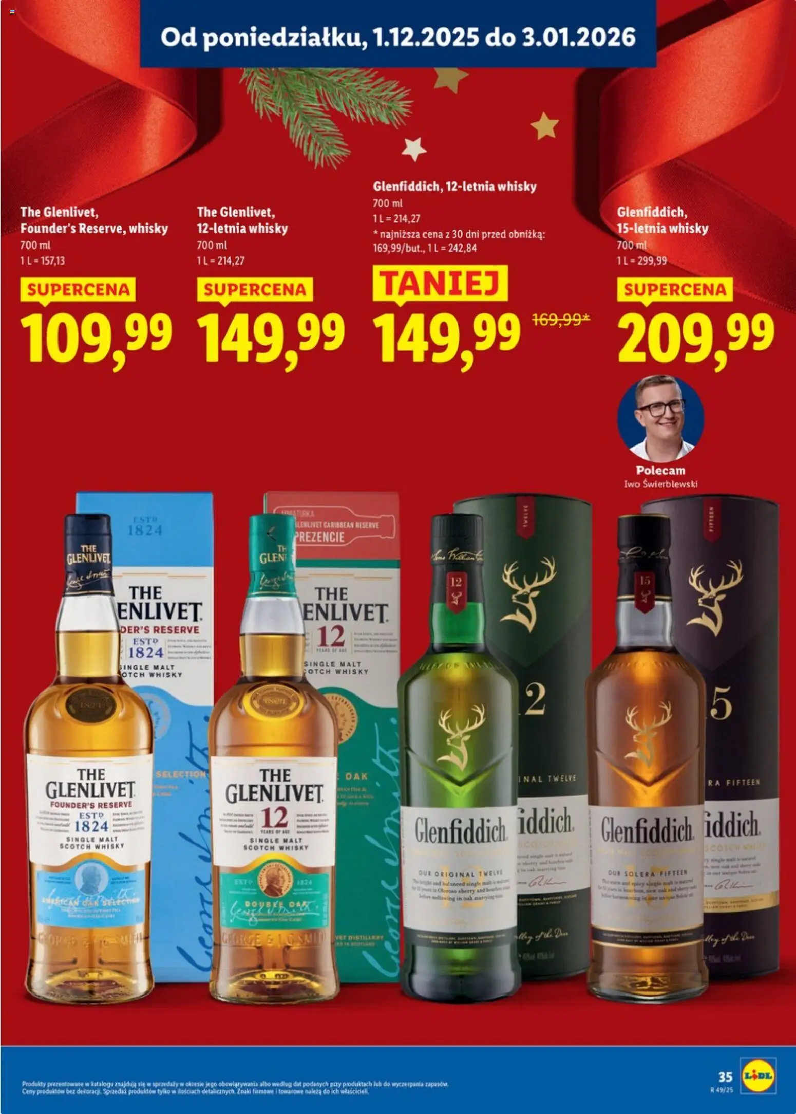 Lidl Katalog alkoholi mocnych i win od 01.12.2025 | Strona: 35