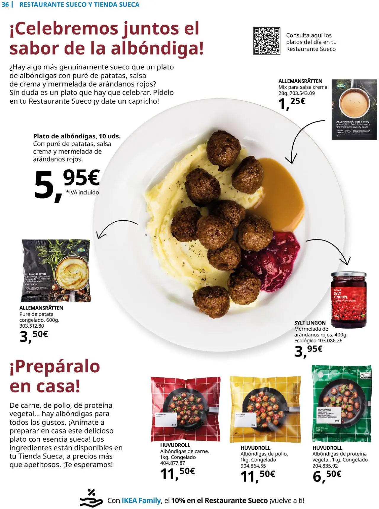 Catálogo IKEA Family Mallorca │ válido desde el 01.07.2025 | Página: 36 | Productos: Κρεμάστρα, Crema, Té, Μερέντα
