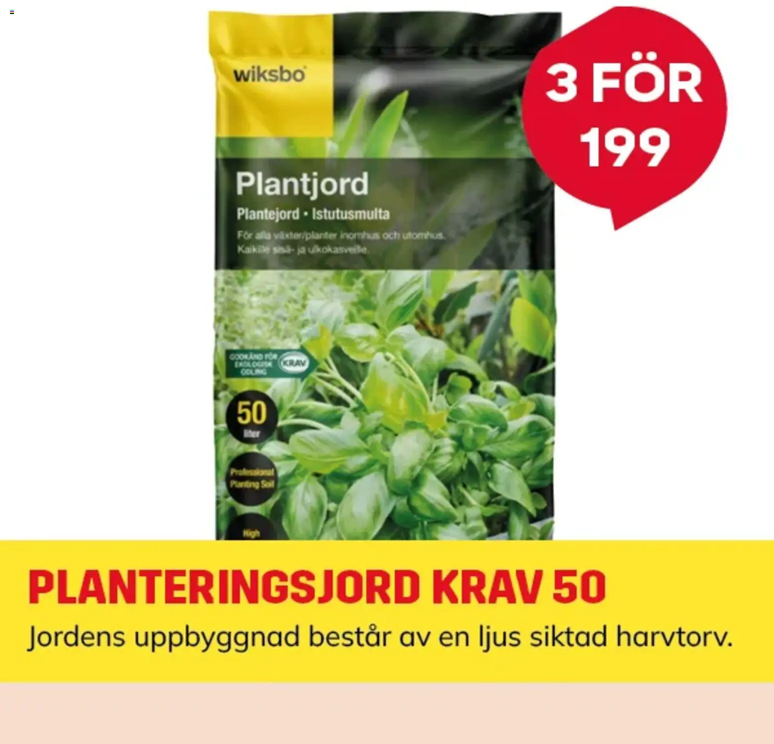 ByggMax reklamblad aktuell från 20.04.2026 | Sida: 13 | Produkter: Planteringsjord, Kräm, Ljus
