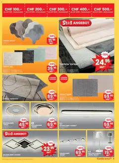 Conforama Aktionen ab 31.12.2025 gültig | Seite: 5 | Produkte: Teppich, Lampe