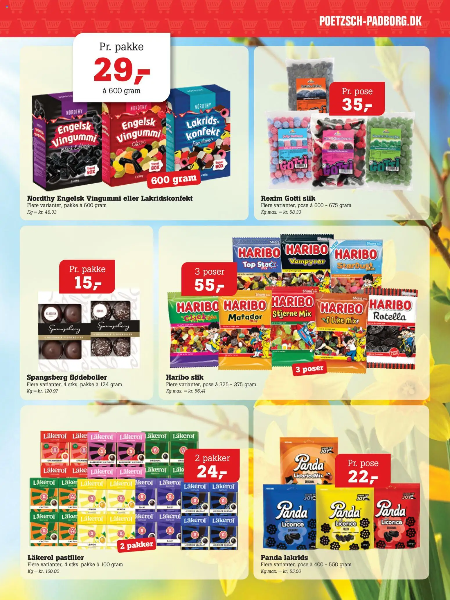 Poetzsch Padborg tilbudsavis – gyldig fra 26.02.2026 | Side: 11 | Produkter: Slik, Flødeboller, Lakrids, Vingummi