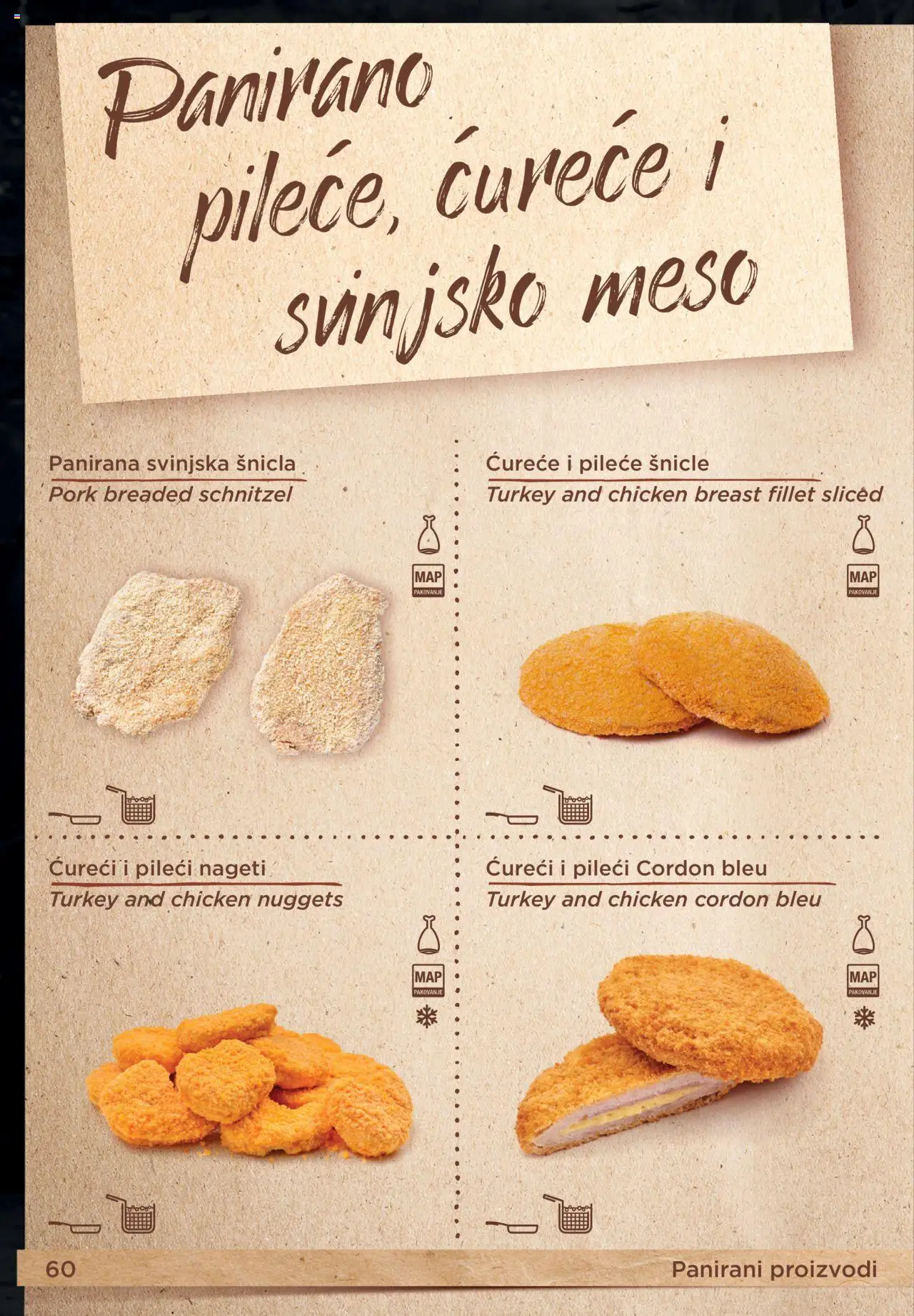 Metro katalog - važi od 11.11.2024 | Strana: 60 | Proizvode: Chicken nuggets, Pakovanje