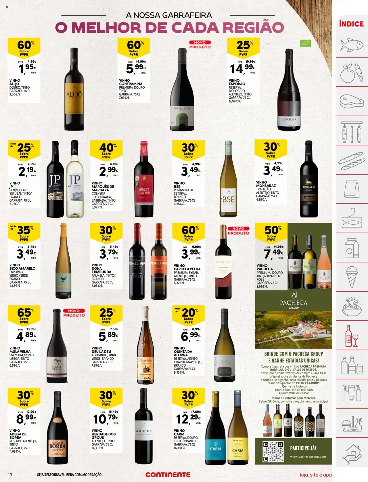 Continente folheto │ válido de 07.10.2025 | Página: 19 | Produtos: Vinho