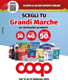 Anteprima del volantino COOP Grandi marche - Angera catalogo valido a partire dal 12.02.2026