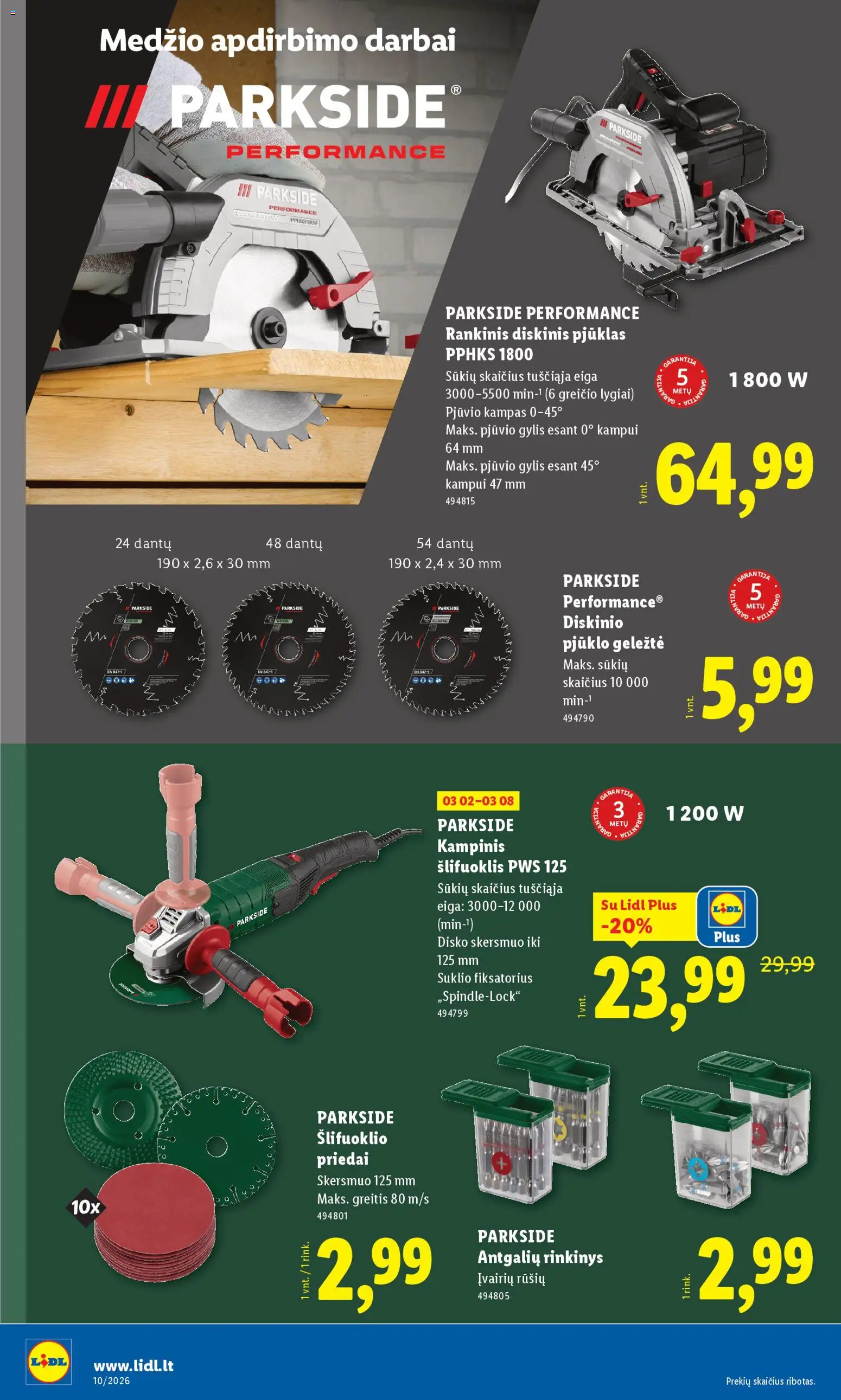 LIDL akcijos nuo 02.03.2026 | Puslapis: 8