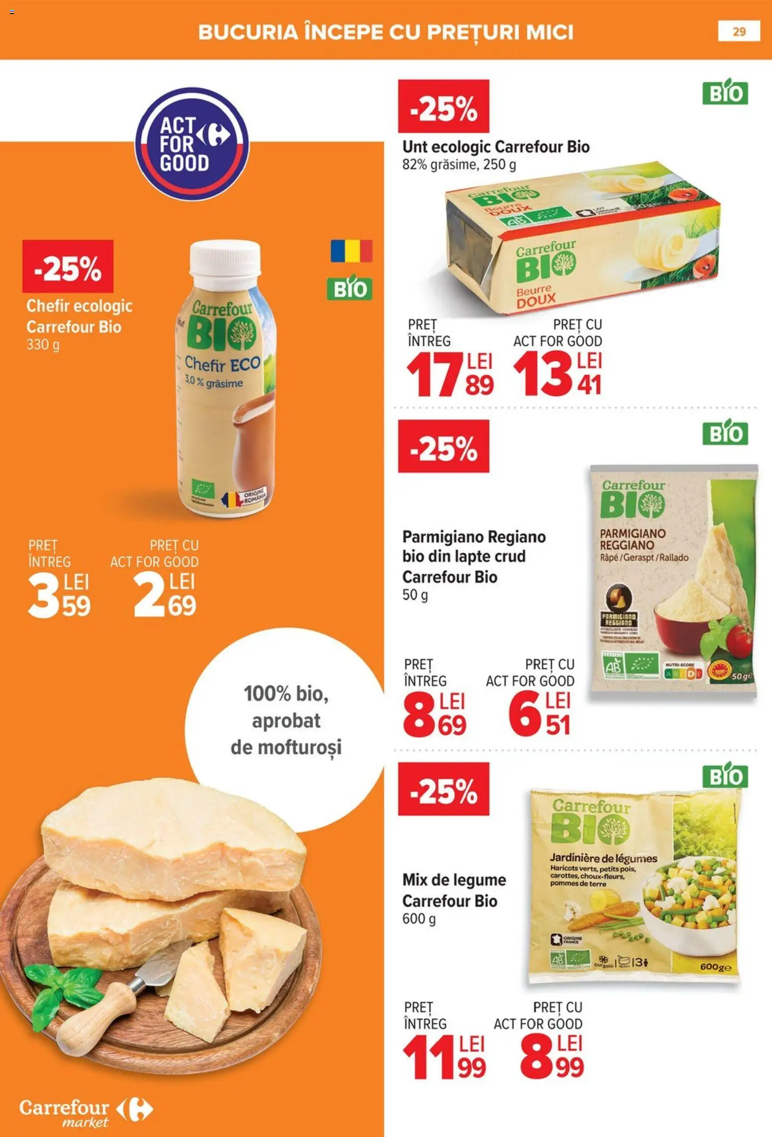 Noul catalog Carrefour – valabil de la 14.01.2026 | Pagină: 30 | Produse: Şerit ödül, Mici, Lapte, Legume