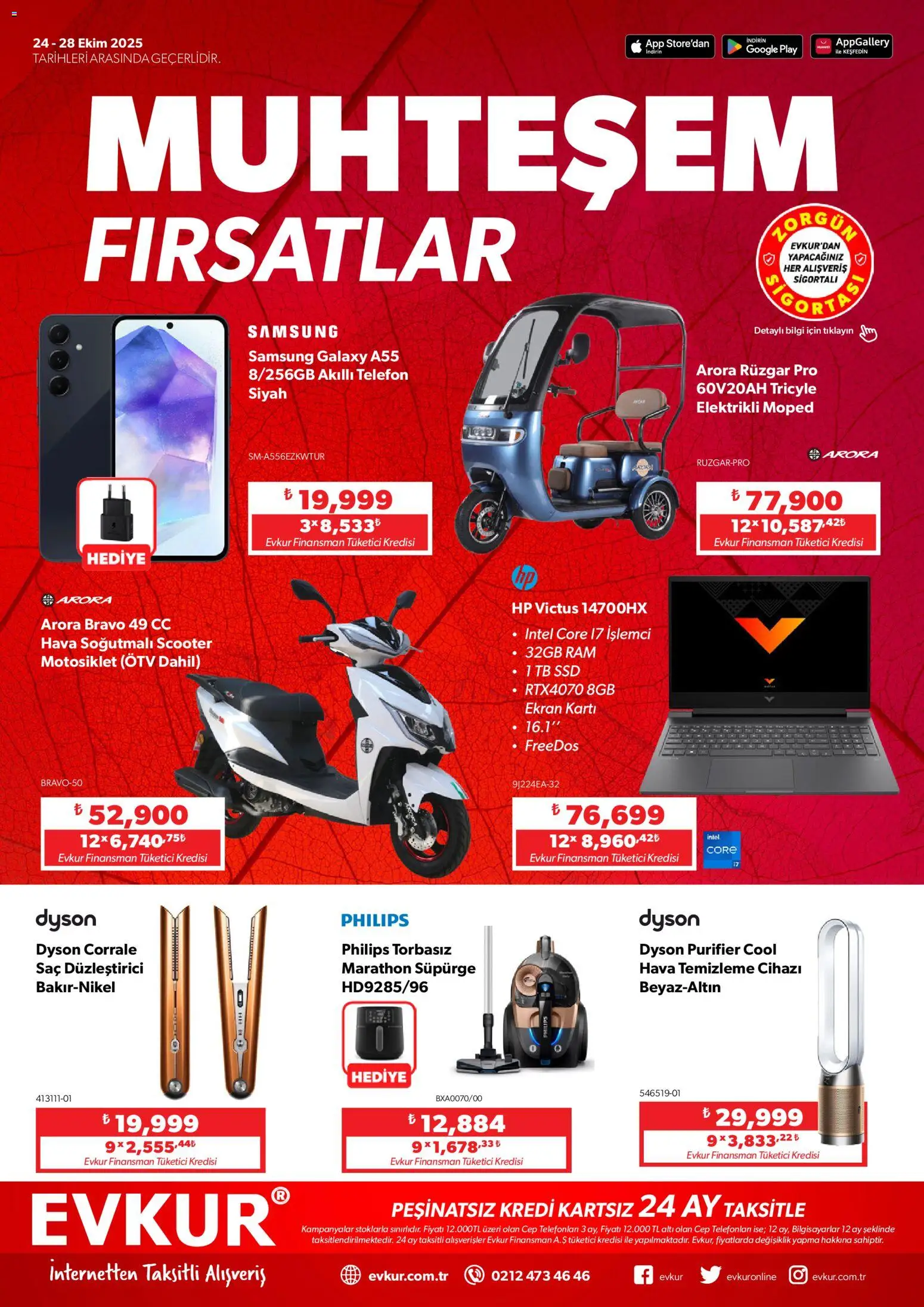 Evkur Muhteşem Fırsatlar - 24.10.2025 tarihinden itibaren geçerlidir | Sayfa: 1