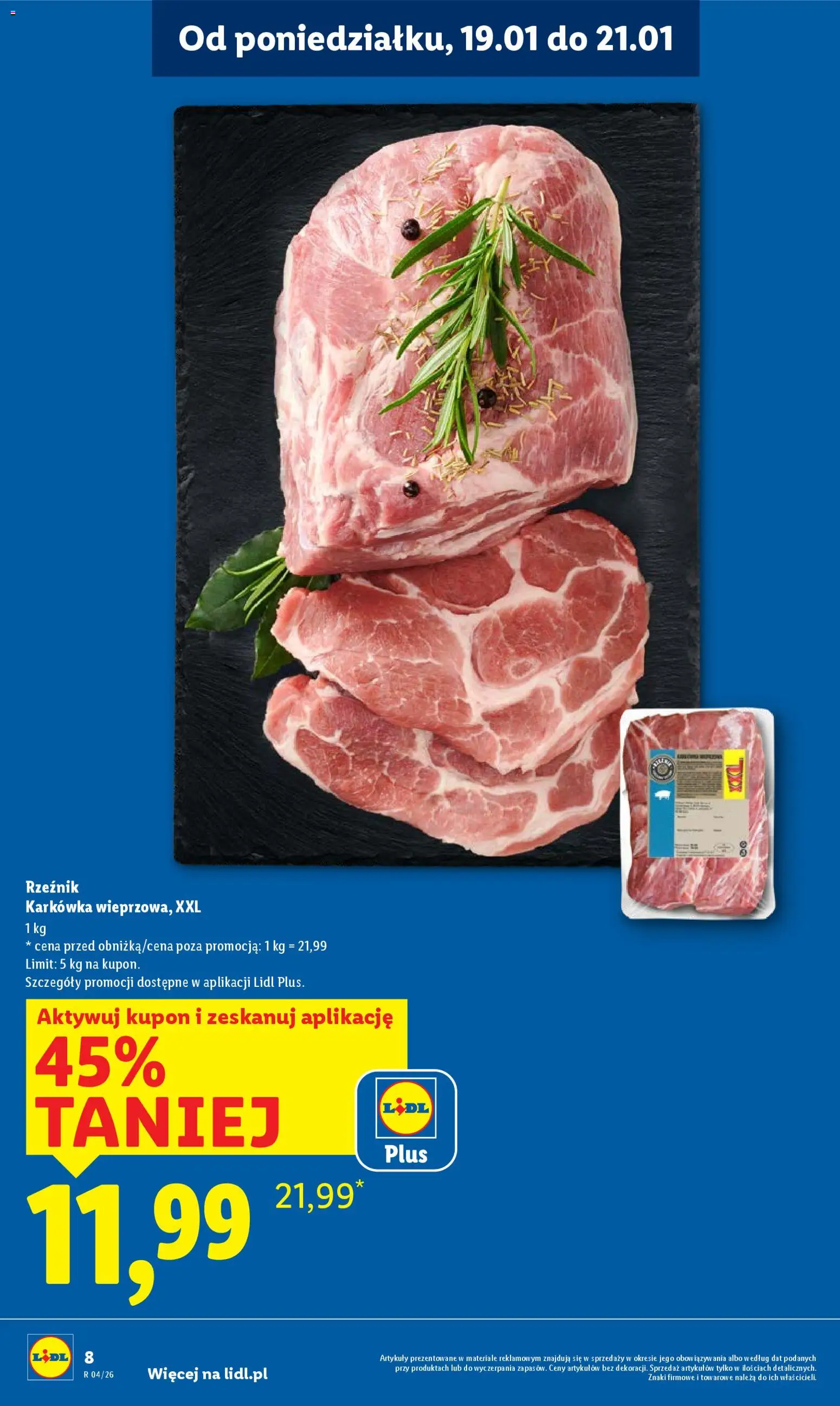 Lidl Gazetka od 19.01.2026 | Strona: 8