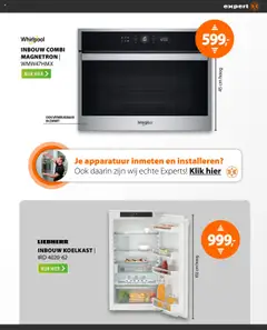 Expert - Folder - Voorbeeld van een folder van Expert, geldig van 20.10.2025 | Pagina: 12 | Producten: Koelkast, Parasztsonka