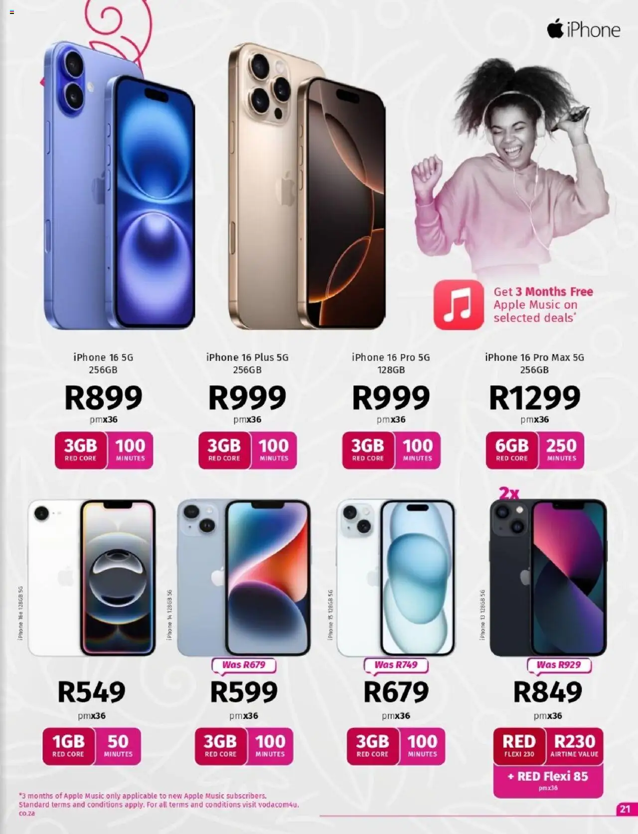New Vodacom catalogue – valid from 09.09.2025 | Page: 21