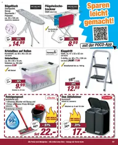 Poco Prospekt 	 - gültig ab dem 28.06.2025 | Seite: 17 | Produkte: Trockner, Abfalleimer, Wasser