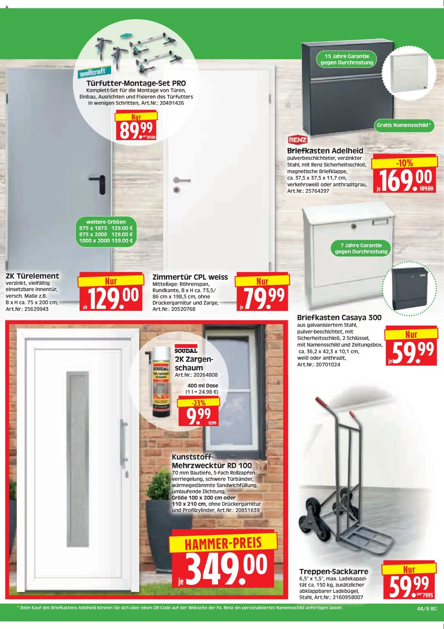 HERKULES Bau & Garten – gültig ab 27.10.2025 | Seite: 8