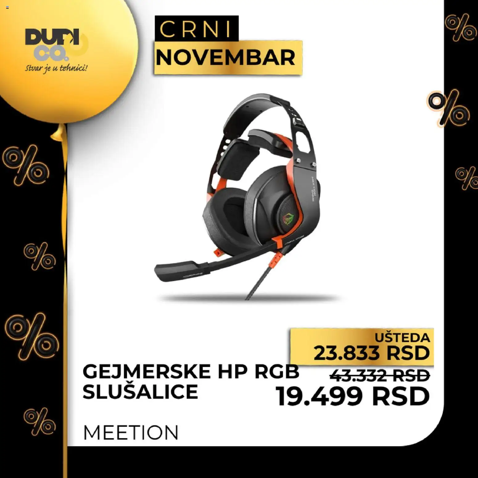 Dudi co. katalog - važi od 10.11.2025 | Strana: 2 | Proizvode: Slušalice